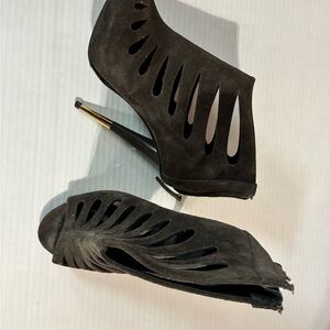 Giuseppe Zanotti Black Cutout Heels